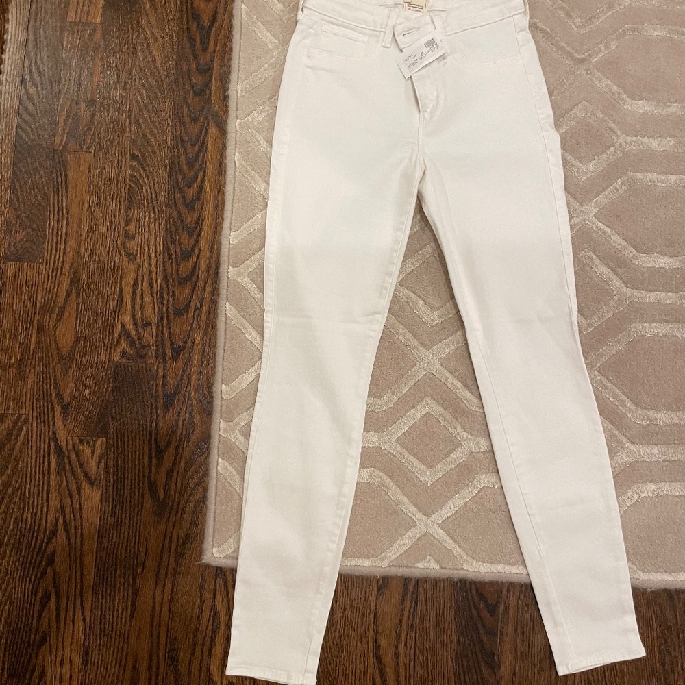 L'Agence White Jeans - Marguerite SKN - Blanc - High Rise - skinny jeans